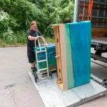 Movers loading into truck