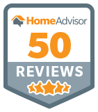 home advisor 50 reviews logo